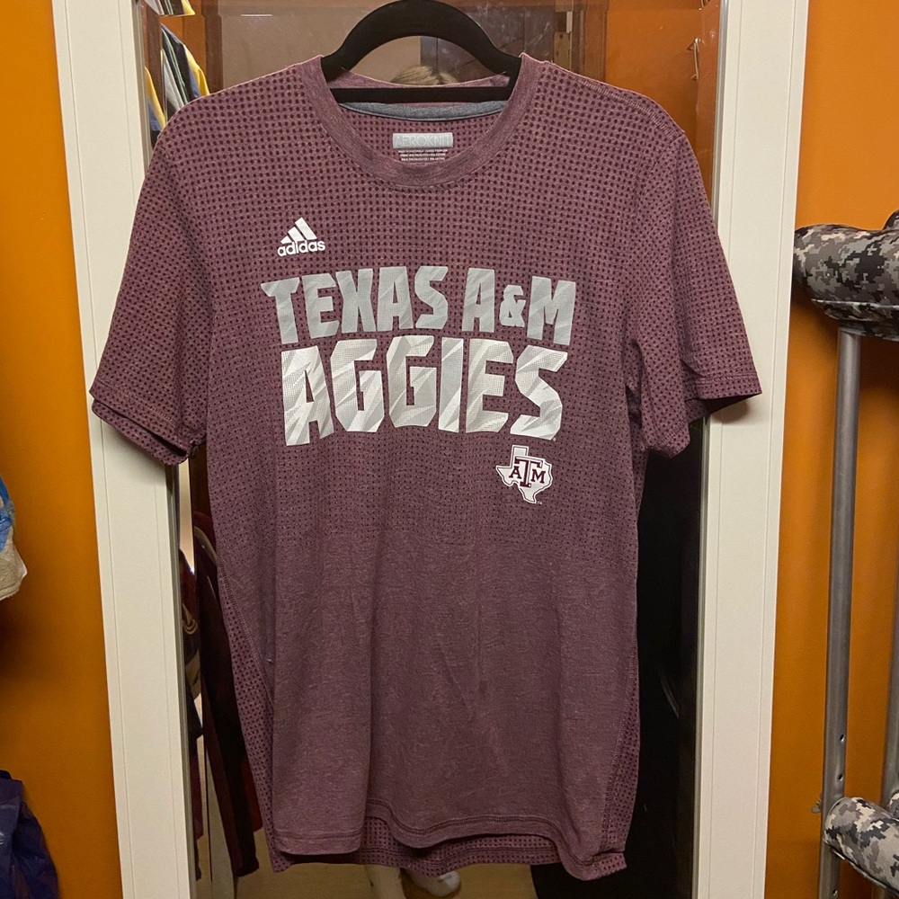 Adidas Texas A&M Tee